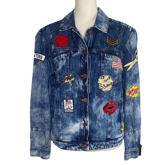 William Rast Jackets & Blazers - William Rast Founded by Justin Timberlake and Trace Ayala Denim Patches Jacket